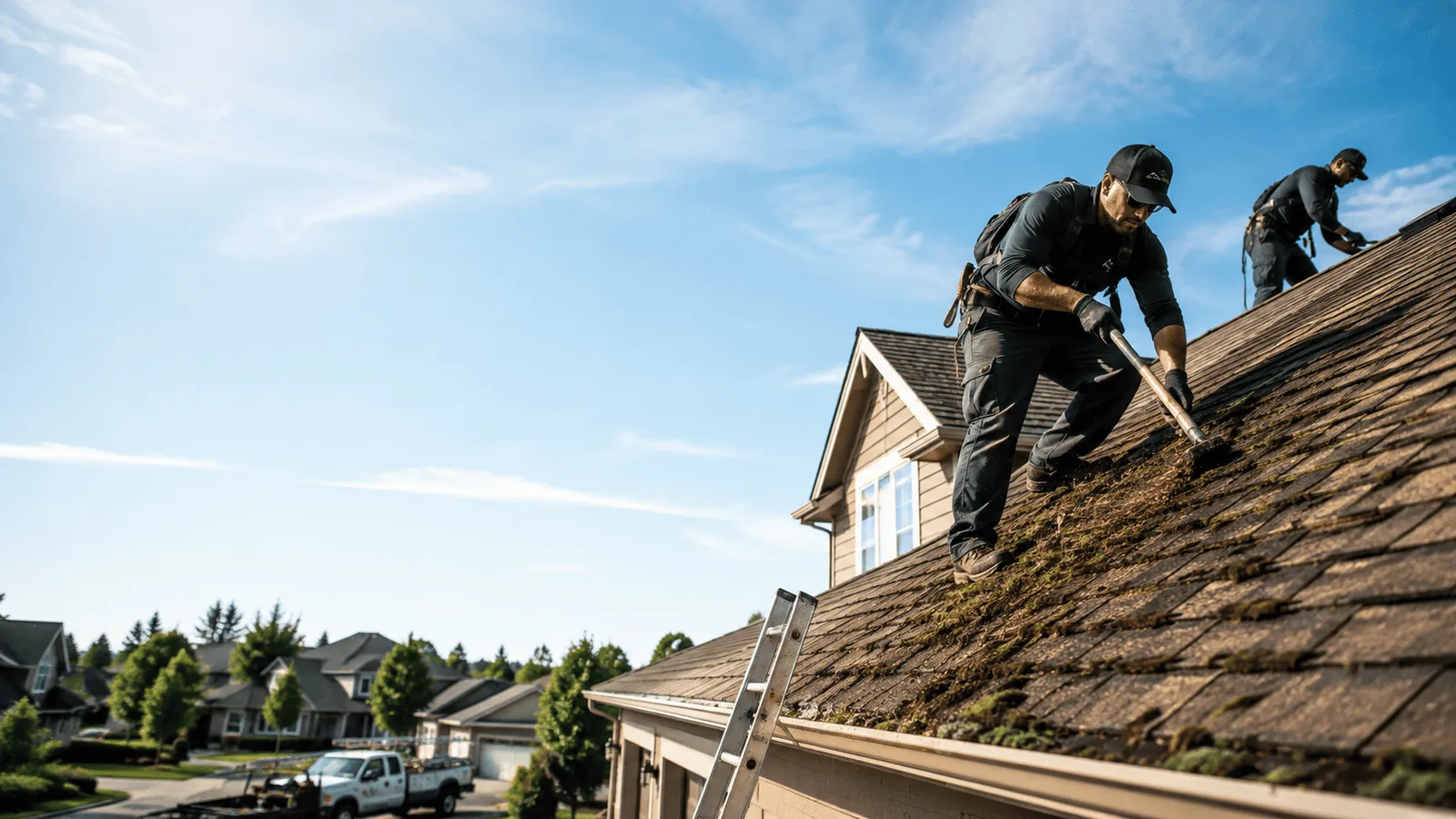 Roof Moss Removal in Tye, TX near me